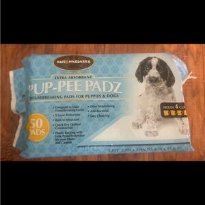 Ruff & Whiskerz Pup-Pee Padz 50ct 22”x22” Housebreaking Pad For Puppy & Dogz